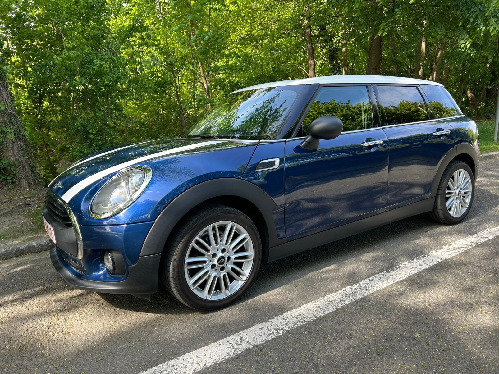 Mini Clubman Euro 6, Auto's, Mini, Voorwielaandrijving, Stof, Blauw, 5 deurs