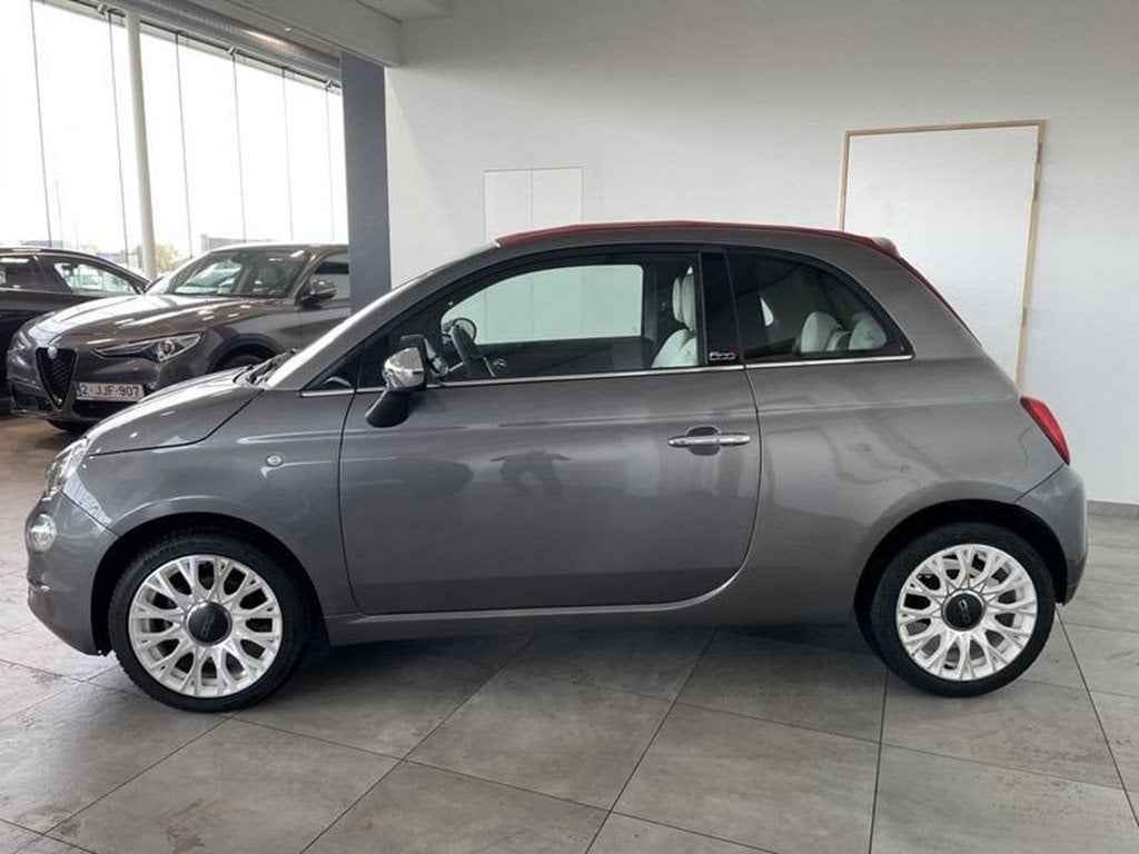 Fiat 500C Leder / Navigatie / Cabrio / Weinig km, Auto's, 88 g/km, Euro 6, Cabriolet, Overige kleuren