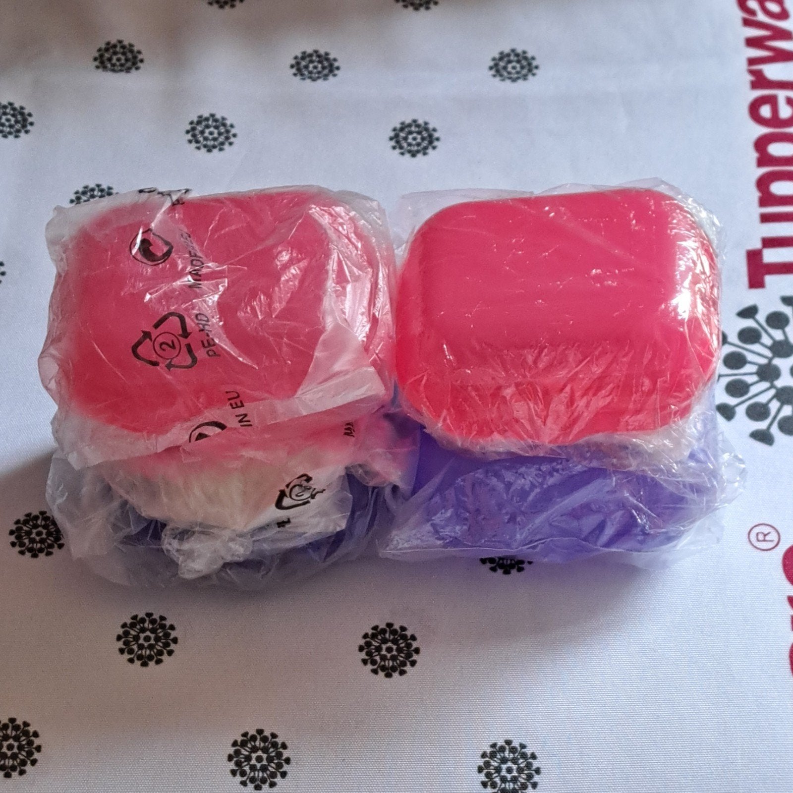 Boîtes doubles Tupperware/clip intelligent S-M-L, Enlèvement ou Envoi, Neuf, Jaune