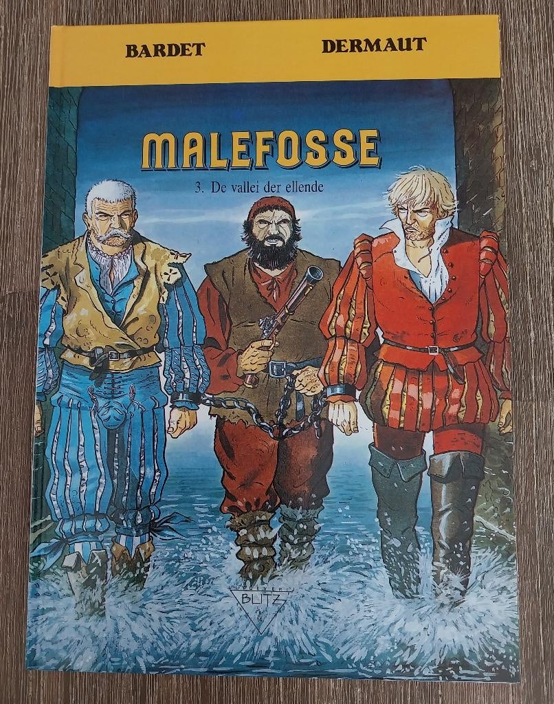 strip Malefosse, Boeken, Bardet- Dermaut, Eén stripboek, Ophalen of Verzenden, Zo goed als nieuw