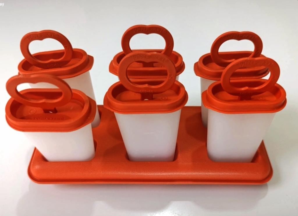 Machine à sucettes Tupperware Vintage, Enlèvement ou Envoi, Utilisé, Orange, Autres types