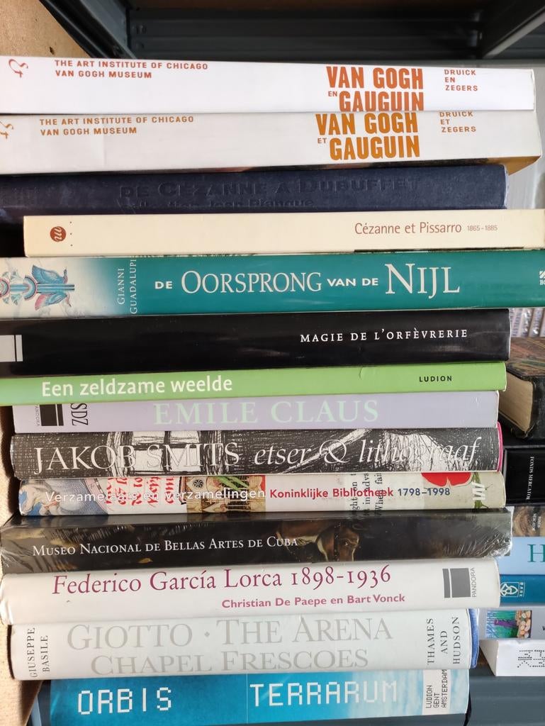 Kwaliteits kunstboeken, Ophalen of Verzenden