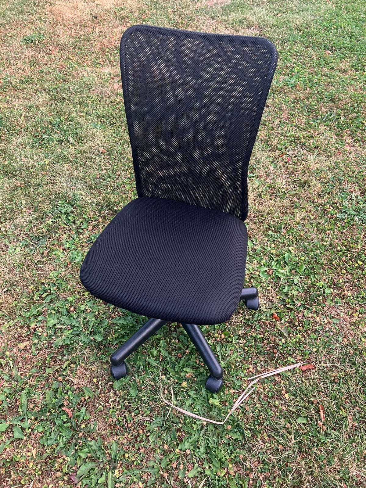 Chaise de bureau IKEA noir, Enlèvement, Comme neuf, Noir, Chaise de bureau