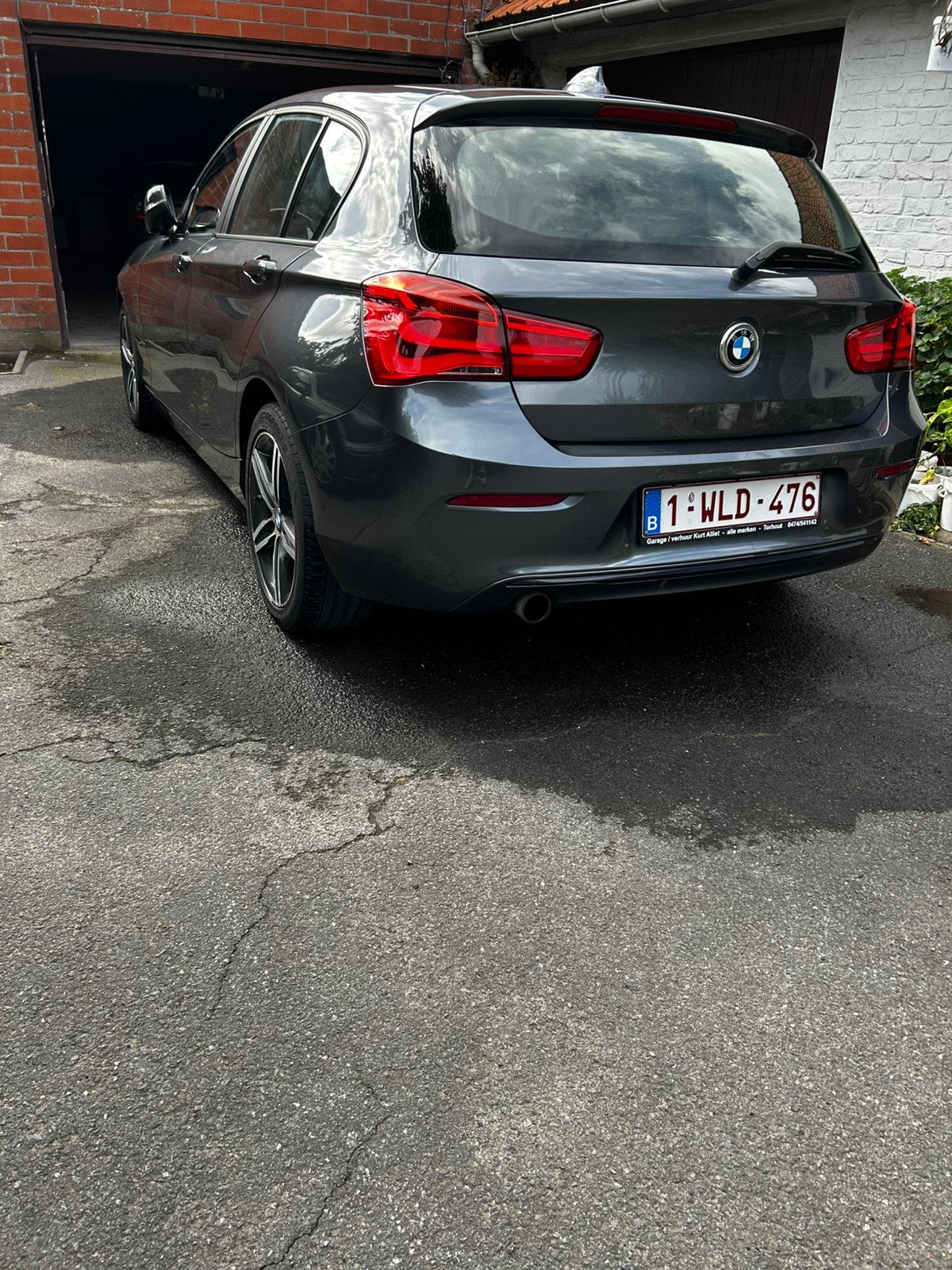 Bmw 1 serie te koop, Autos, Bluetooth, Argent ou Gris, Achat, Euro 6