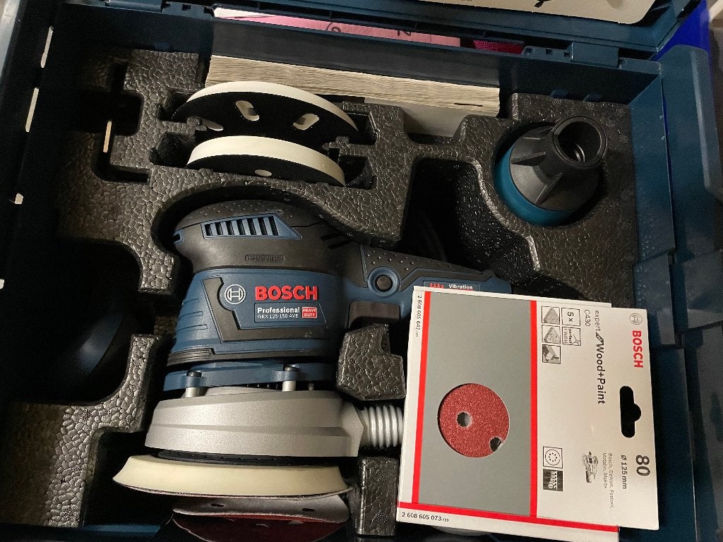 bosch professional schuurmachine, Doe-het-zelf en Bouw, Ophalen, Nieuw
