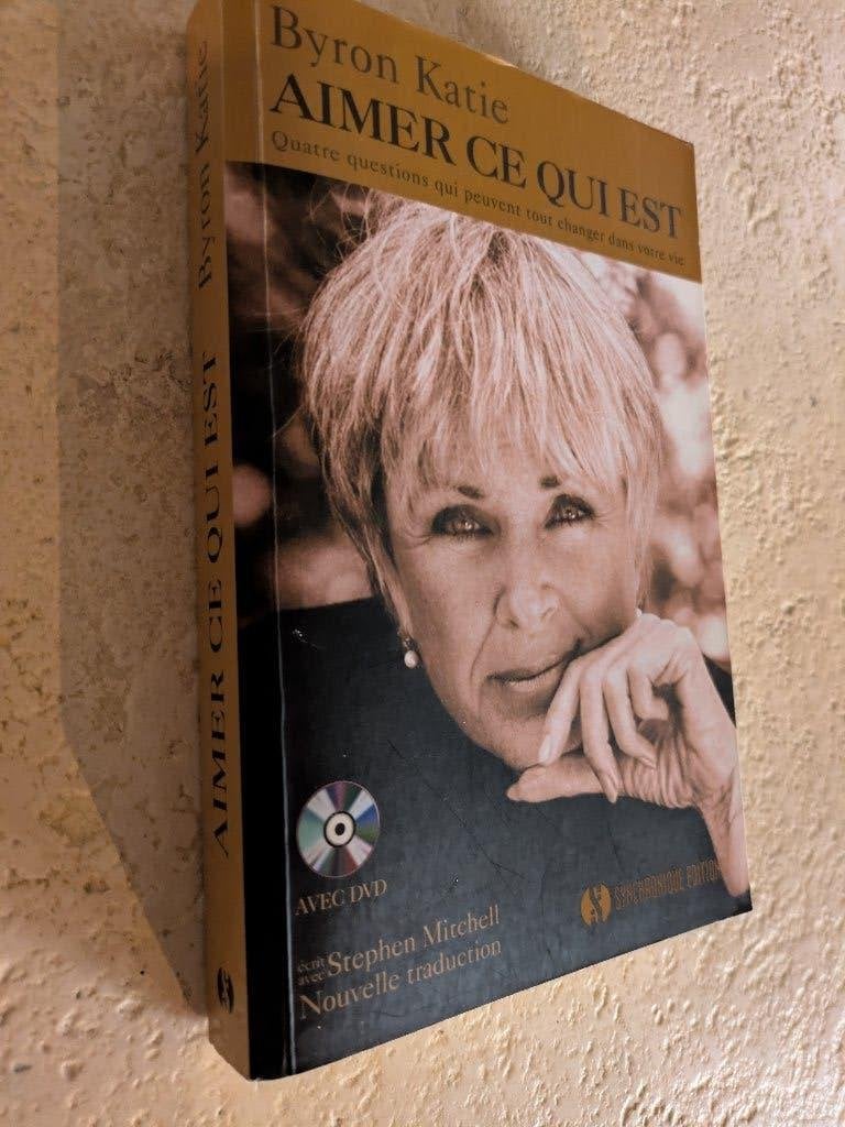 Aimer ce qui est + 1 DVD (Byron Katie)., Boeken, Verzenden, Byron Katie., Zo goed als nieuw, Amerika