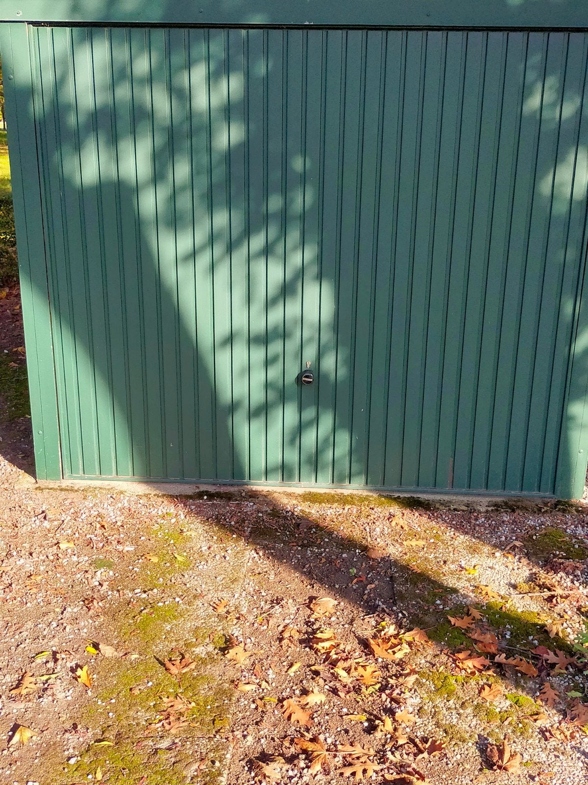 Coffre de garage métallique Hörmann, h 2,20 m, l 5 m, barre, Province de Limbourg