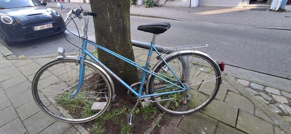 Retro peugeot damesfiets, Ophalen