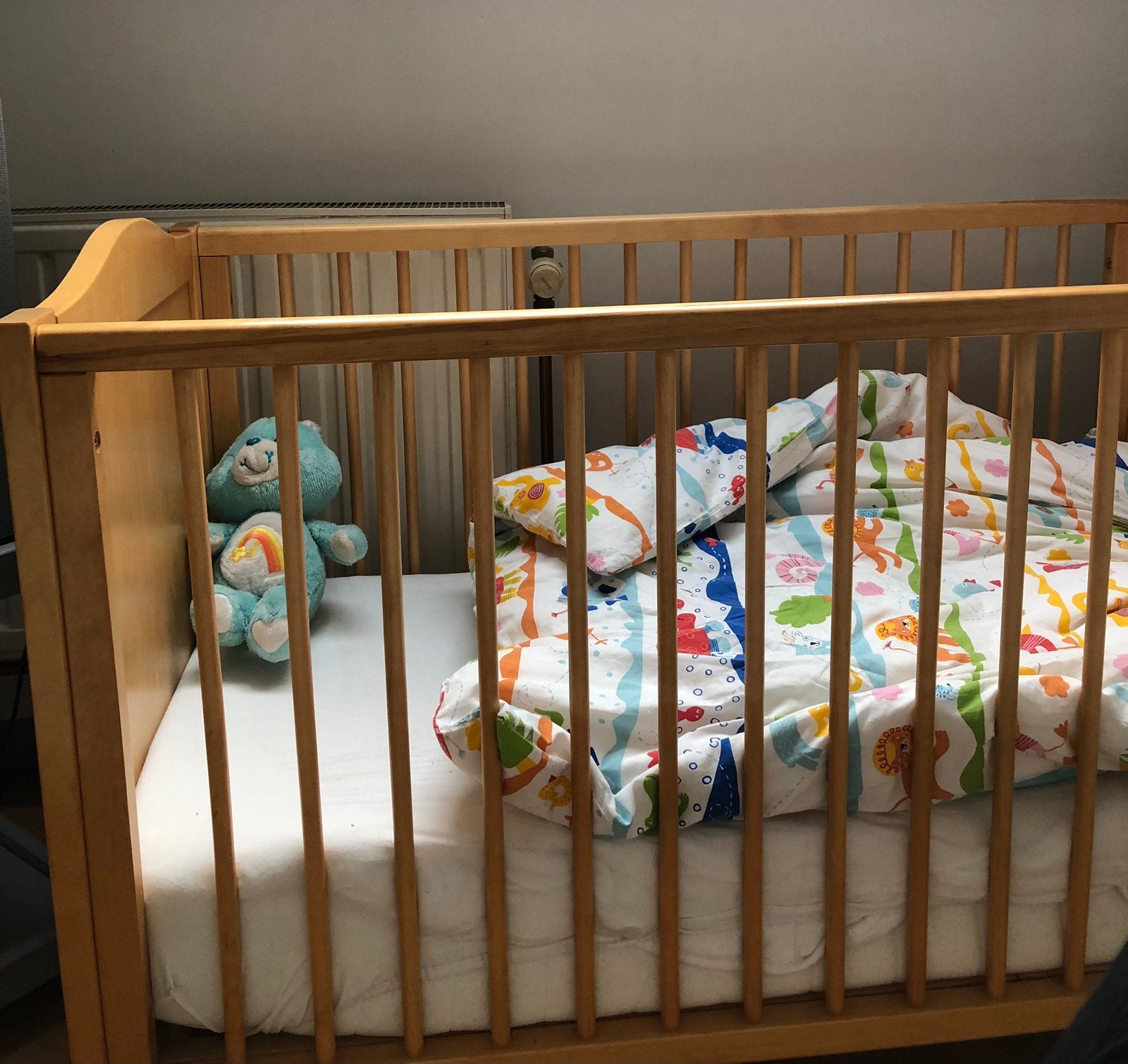 Baby bed, Ophalen, Gebruikt