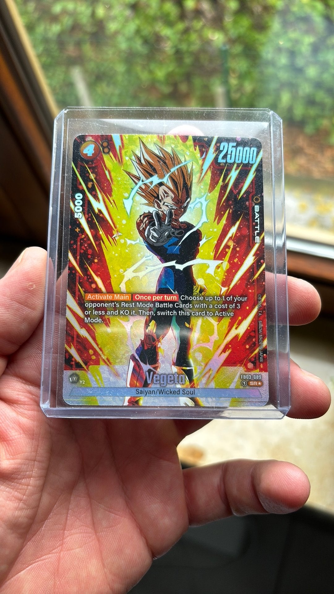 Vegeta alt art Fusion World, Ophalen of Verzenden, Zo goed als nieuw