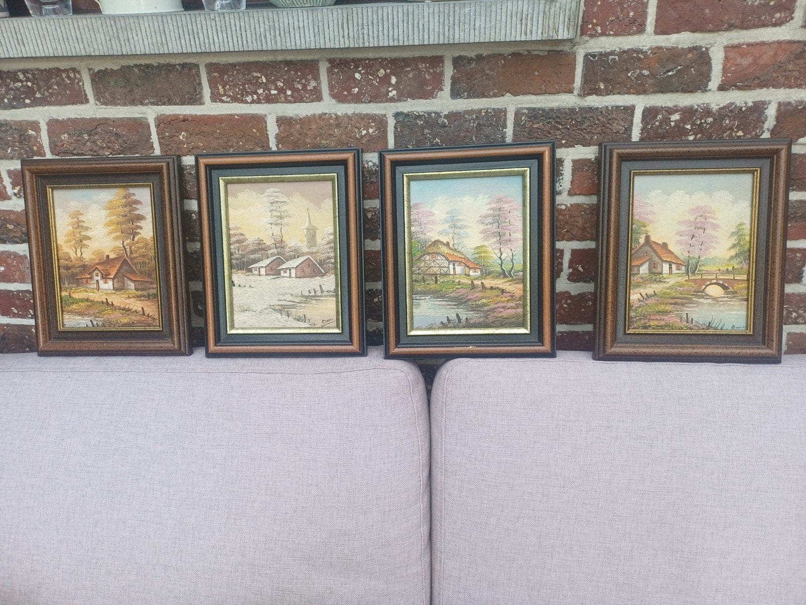 Peintures des 4 saisons, Antiquités & Art, Enlèvement