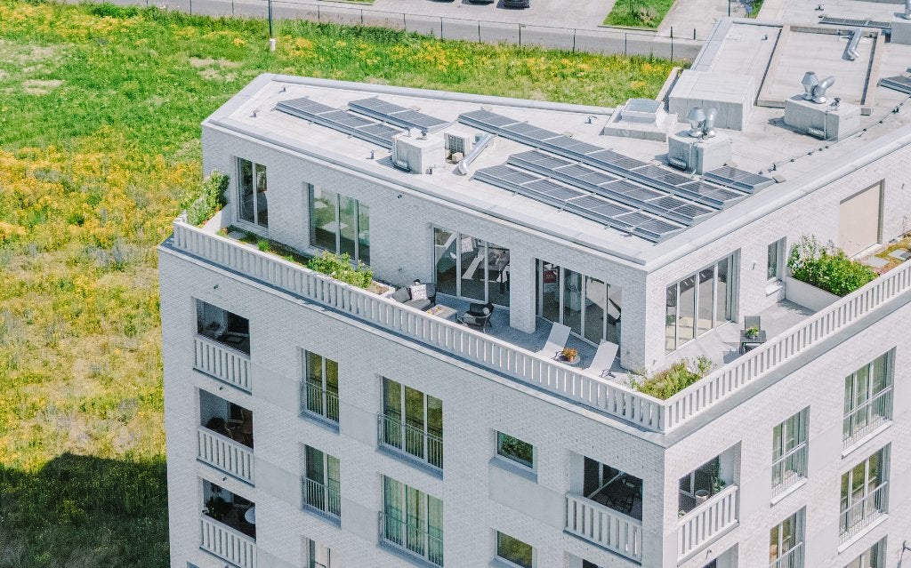 Exclusief penthouse met riant dakterras en panoramazicht, Immo, Huizen en Appartementen te koop, 200 tot 500 m², Gent, 3 kamers