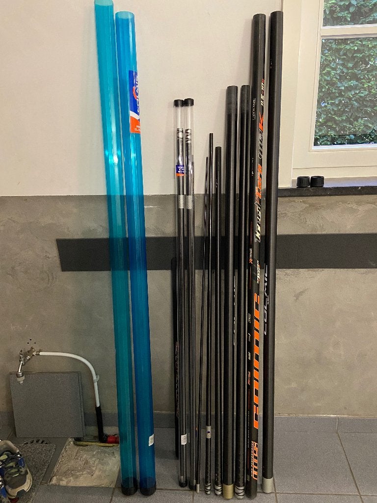 Hengel colmic Creed 11,5 m, Ophalen, Gebruikt, Vaste hengel