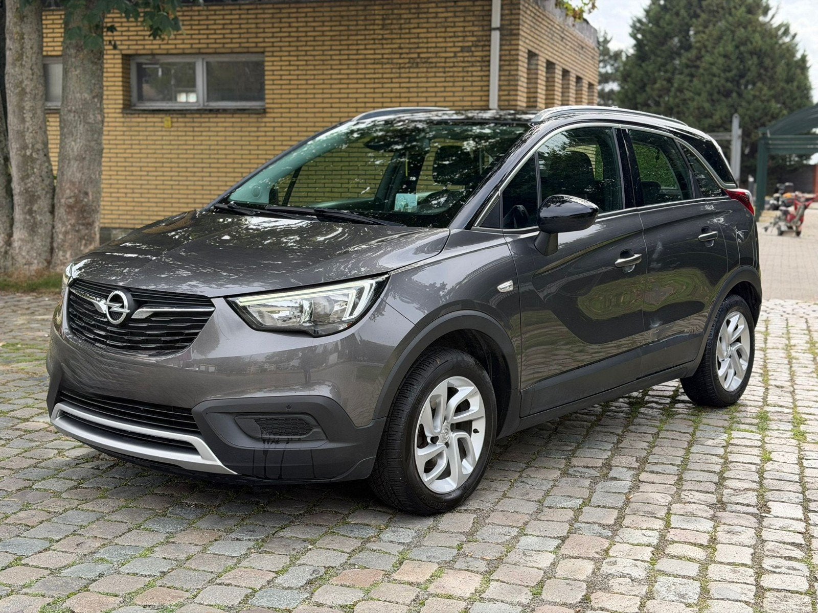 Opel Crossland X | 1.2i | 98.000km | 2019, Autos, Argent ou Gris, Achat, Euro 6, Boîte manuelle