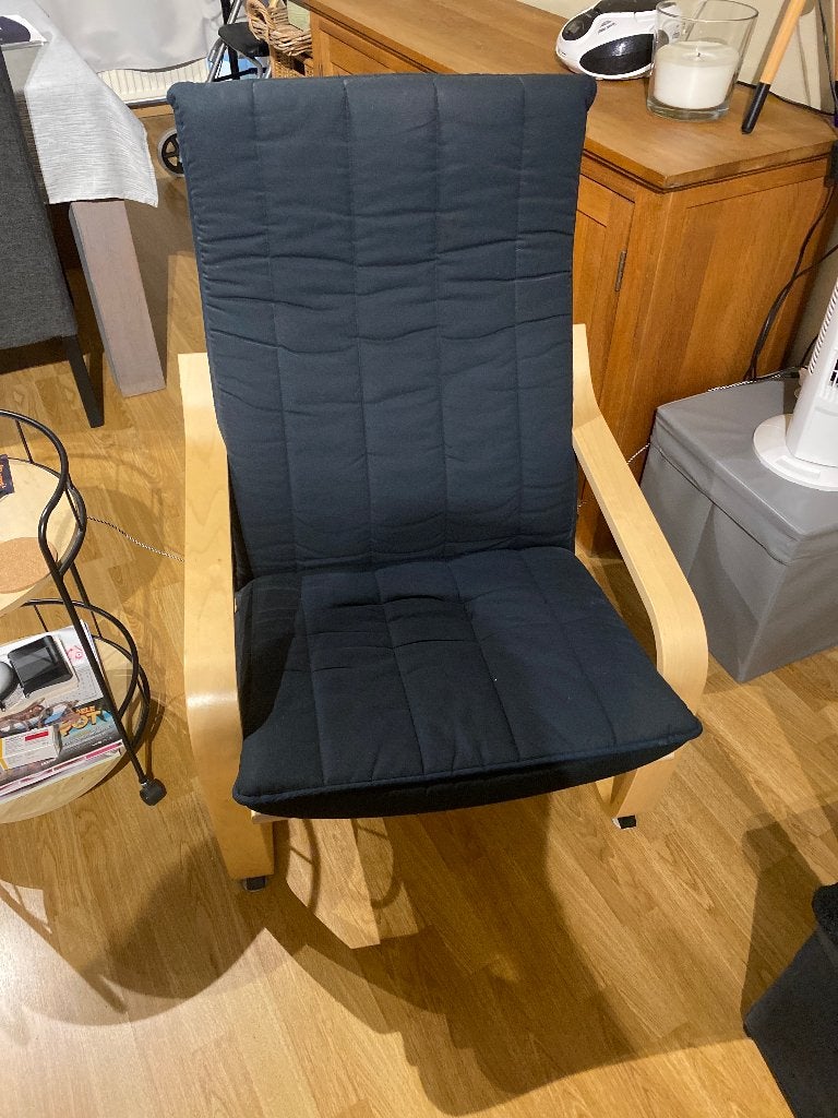 Stoel IKEA, Ophalen, Gebruikt, Twee, Zwart