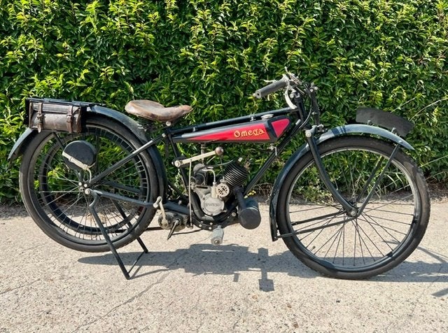 oldtimer motorfiets Omega 170cc 1925, Motos, Motos | Oldtimers & Ancêtres, Occasion, Jusqu'à 11 kW, Autre, 1 cylindre