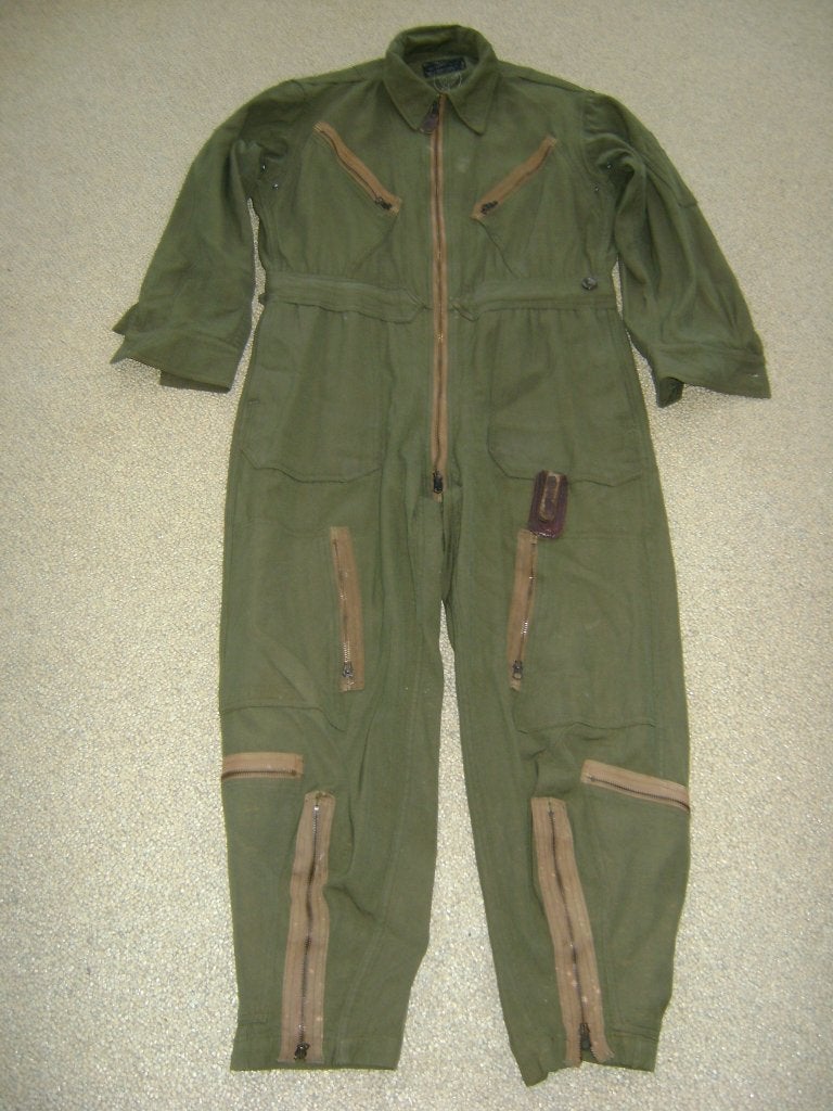 USAAF suit flying light gabarine type L., Enlèvement ou Envoi, Armée de l'air, Vêtements ou Chaussures