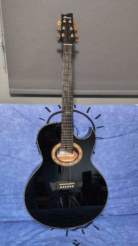 Guitare electro acoustique Ibanez EP5 Steve Vai Signature, Musique & Instruments, Enlèvement, Comme neuf, Guitare Western ou Guitare Folk