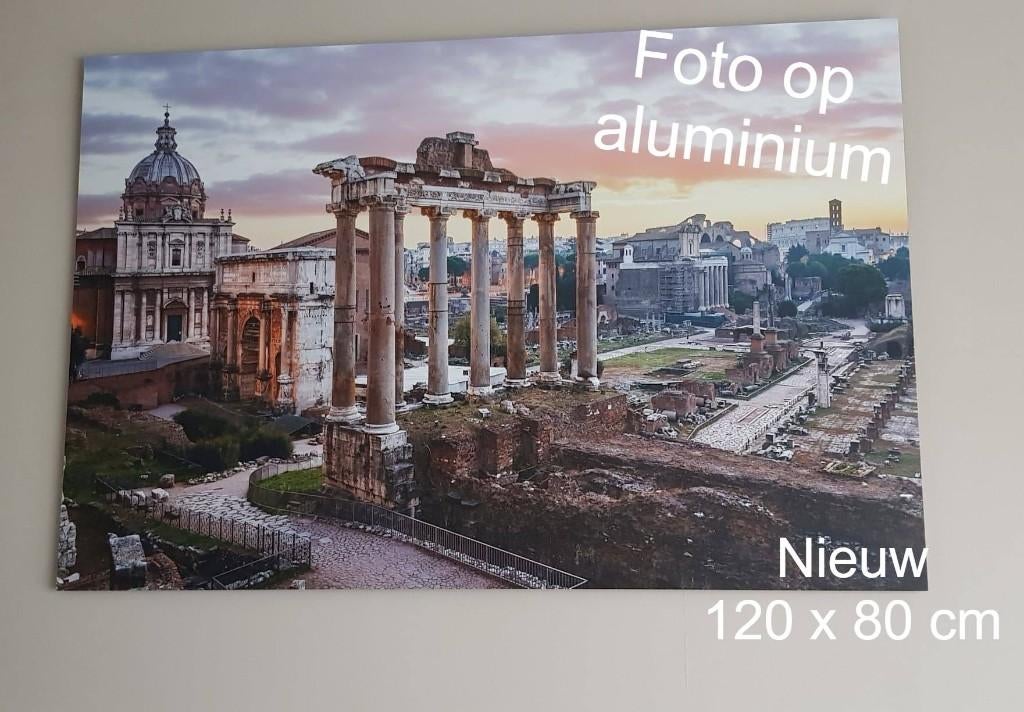 Foto op aluminium Rome, Ophalen, Overige typen, Nieuw, 100 tot 125 cm