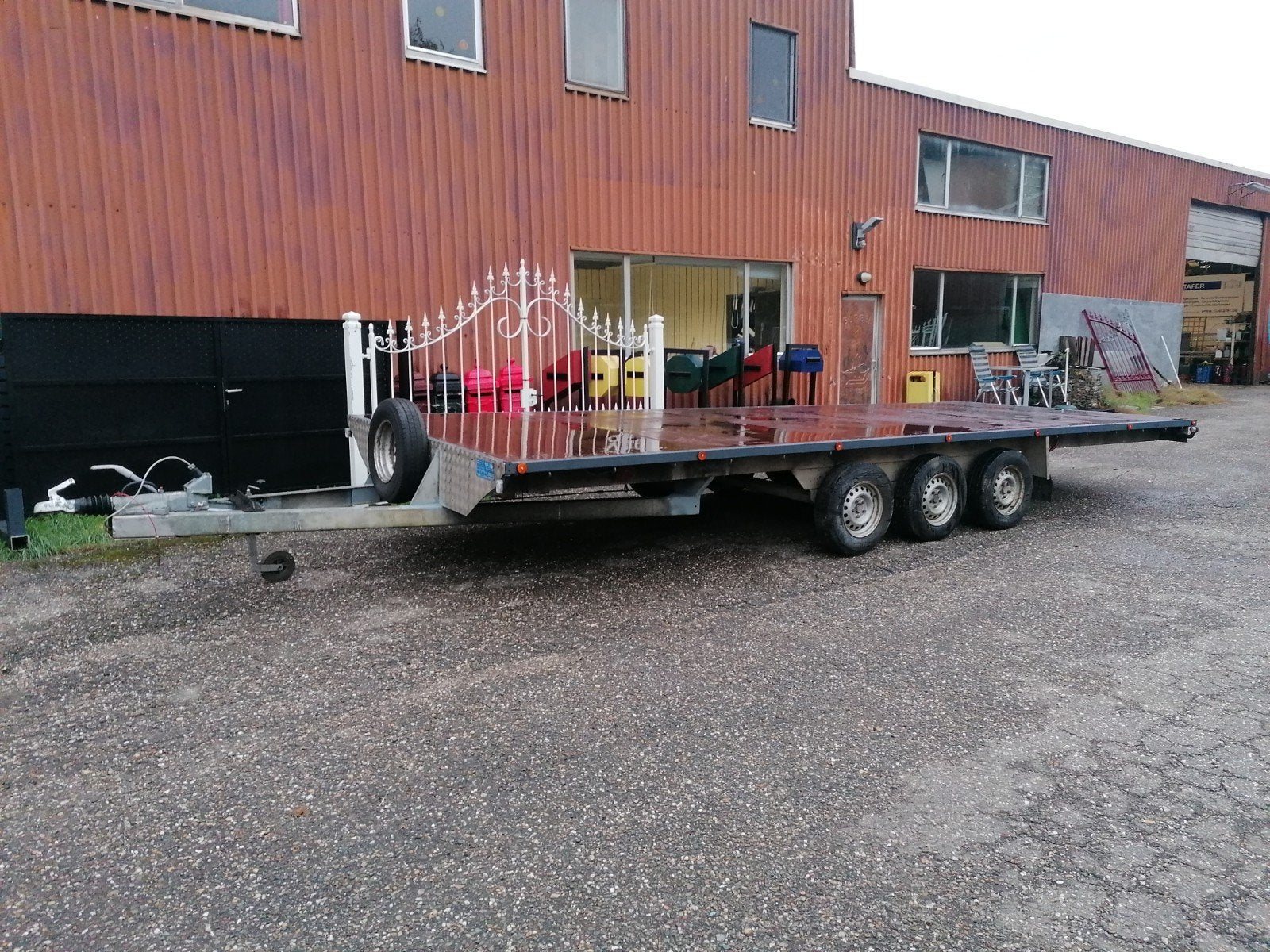 aanhangwagen, Zakelijke goederen, Ophalen