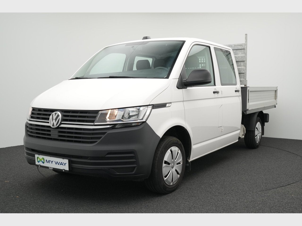 Volkswagen Transporter T6.1 1000 Lwb Pick-up 6.1 Dubbele cab, Autos, Achat, 204 g/km, https://public.car-pass.be/vhr/6384392a-3740-46e1-ac75-fc10af7e2531