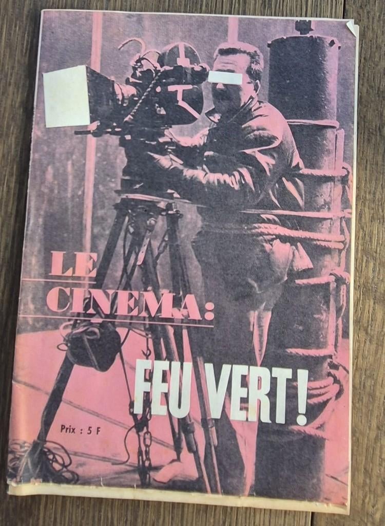 Magazine ancien Le cinéma : Feu Vert ! – Septembre 1961, Livres, Journaux & Revues, Enlèvement ou Envoi