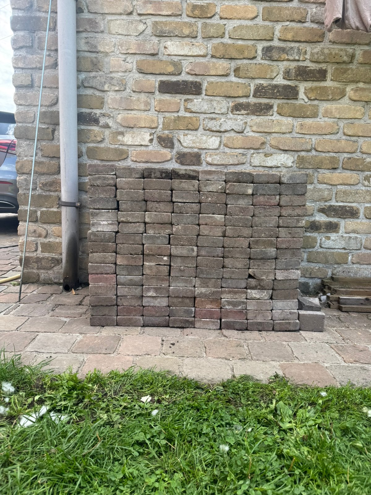 Klinkers, Enlèvement, Utilisé, Briques