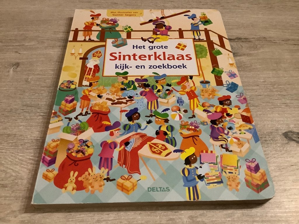 Het grote Sinterklaas kijk- en zoekboek, Onbekend, Ophalen of Verzenden, Zo goed als nieuw, 2 tot 3 jaar