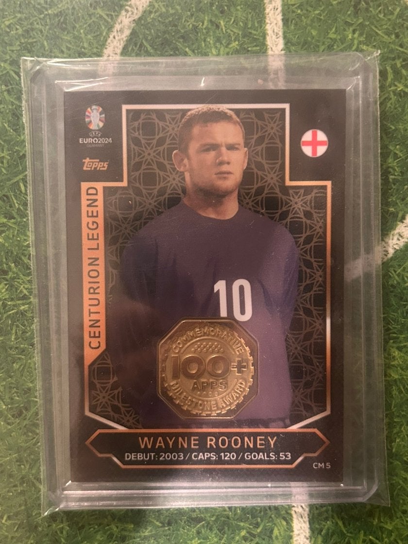 Wayne Rooney relic kaart, Ophalen of Verzenden, Nieuw, Plaatje