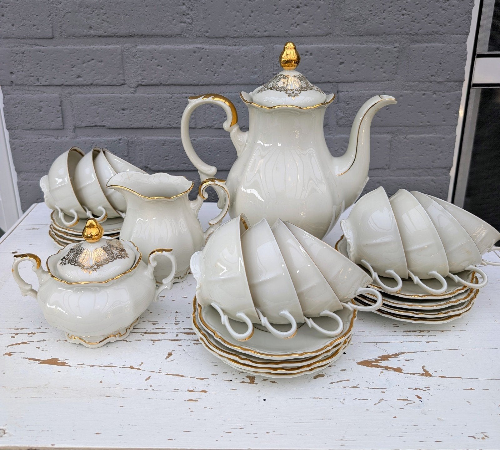 Koffieservies Mitterteich, 12 delig., Ophalen of Verzenden