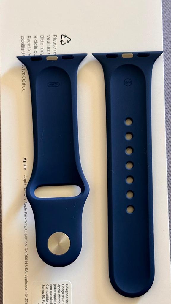 Apple watch sportband 42mm, Ophalen, Nieuw, Blauw