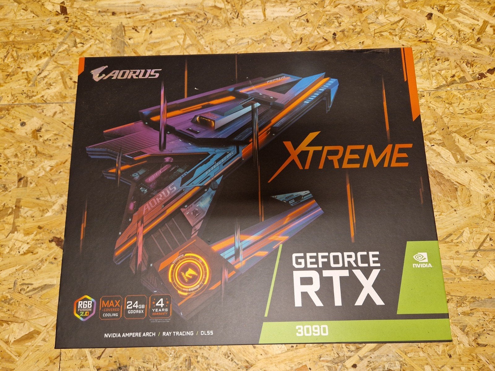 RTX 3090 NVIDIA Gigabyte Aorus X 24G, Enlèvement, Nvidia