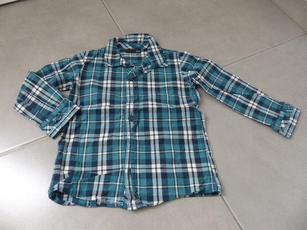 Geruit JBC hemdje - jongen - maat 98, Kinderen en Baby's, Overhemd of Blouse, JBC, Ophalen of Verzenden, Zo goed als nieuw
