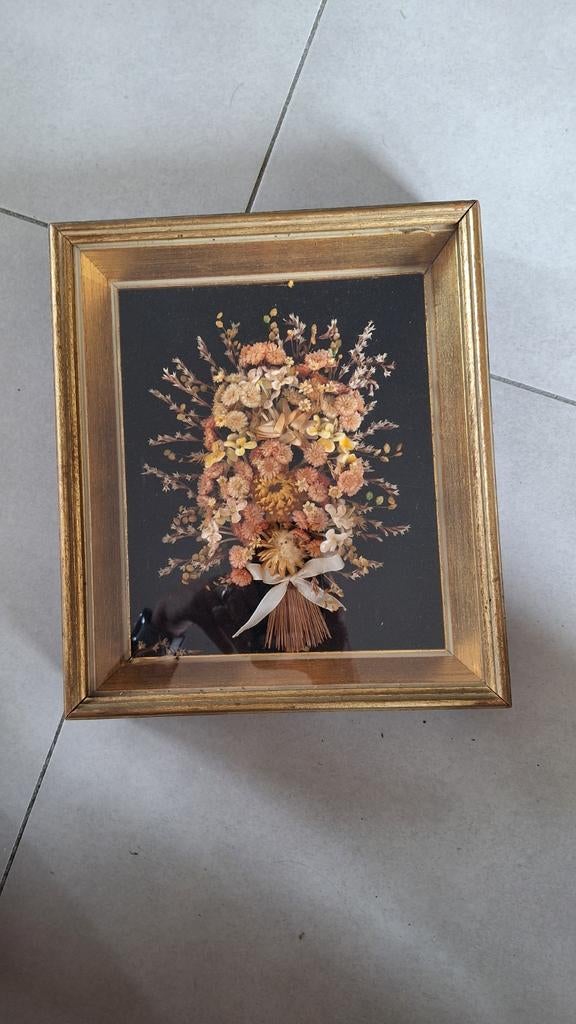 Gedroogde bloemen in schilderij, Enlèvement ou Envoi