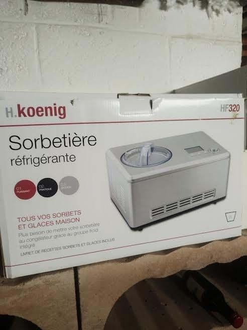 Sorbetière, Electroménager, Machines à glace, Enlèvement, Neuf, Élément de refroidissement