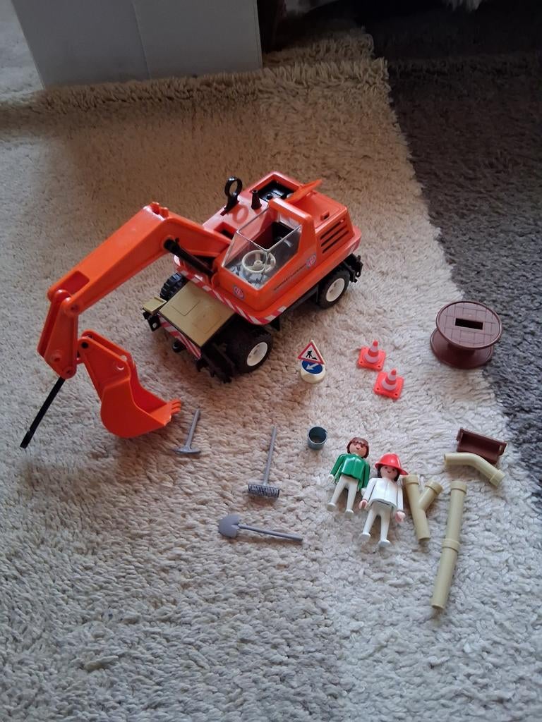 Playmobil 3472 graafmachine, Kinderen en Baby's, Ophalen of Verzenden