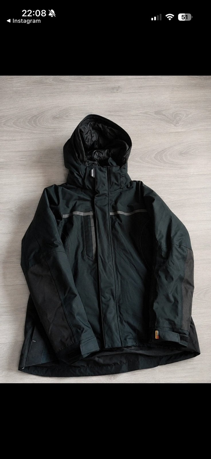 Veste blaklader hiver, Ophalen of Verzenden, Zo goed als nieuw