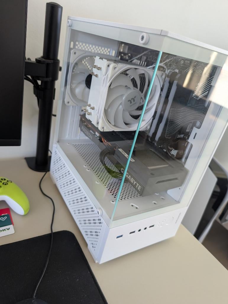 Zelfsamengestoken PC (Ryzen 5 5600X, 32GB, RX6600), Computers en Software, Desktop Pc's, 32 GB, Custom Build, AMD Ryzen 5, Zo goed als nieuw