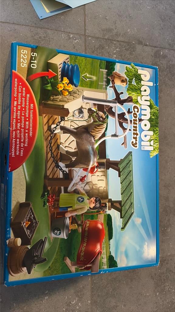 douche de campagne playmobil, Enlèvement ou Envoi, Utilisé