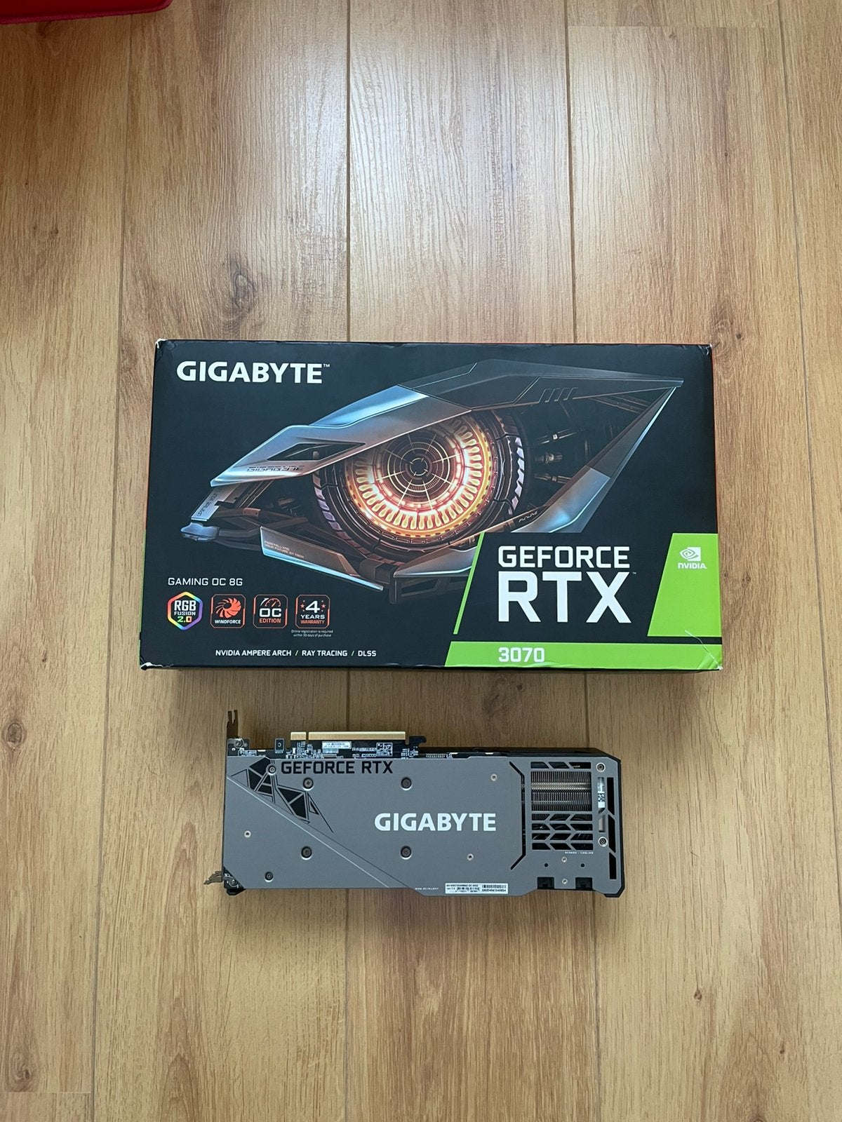 Gigabyte GeForce RTX 3070 Gaming OC 8G, Informatique & Logiciels, Cartes vidéo, Enlèvement ou Envoi, Comme neuf, Nvidia