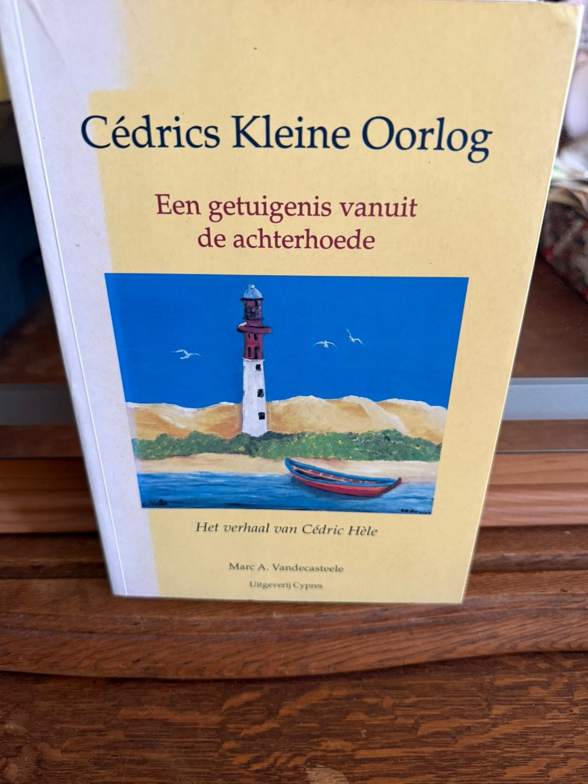 M.A. Vandecasteele - Cedrics kleine oorlog, Boeken, Ophalen of Verzenden, Zo goed als nieuw, M.A. Vandecasteele