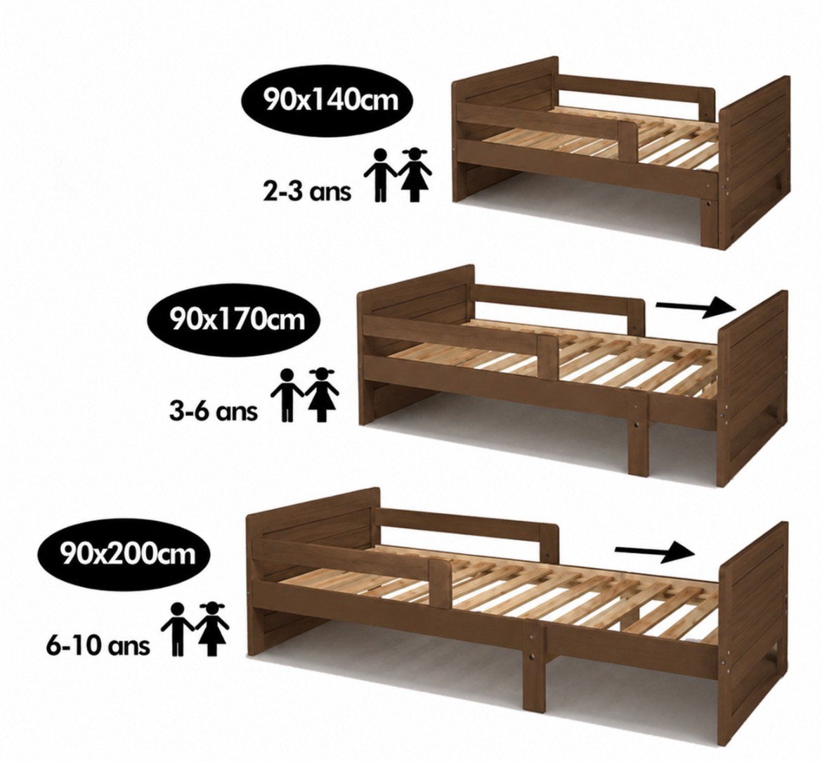 Lit évolutif ikea tres bonne etats, Enfants & Bébés, Enlèvement ou Envoi, Utilisé, Lit