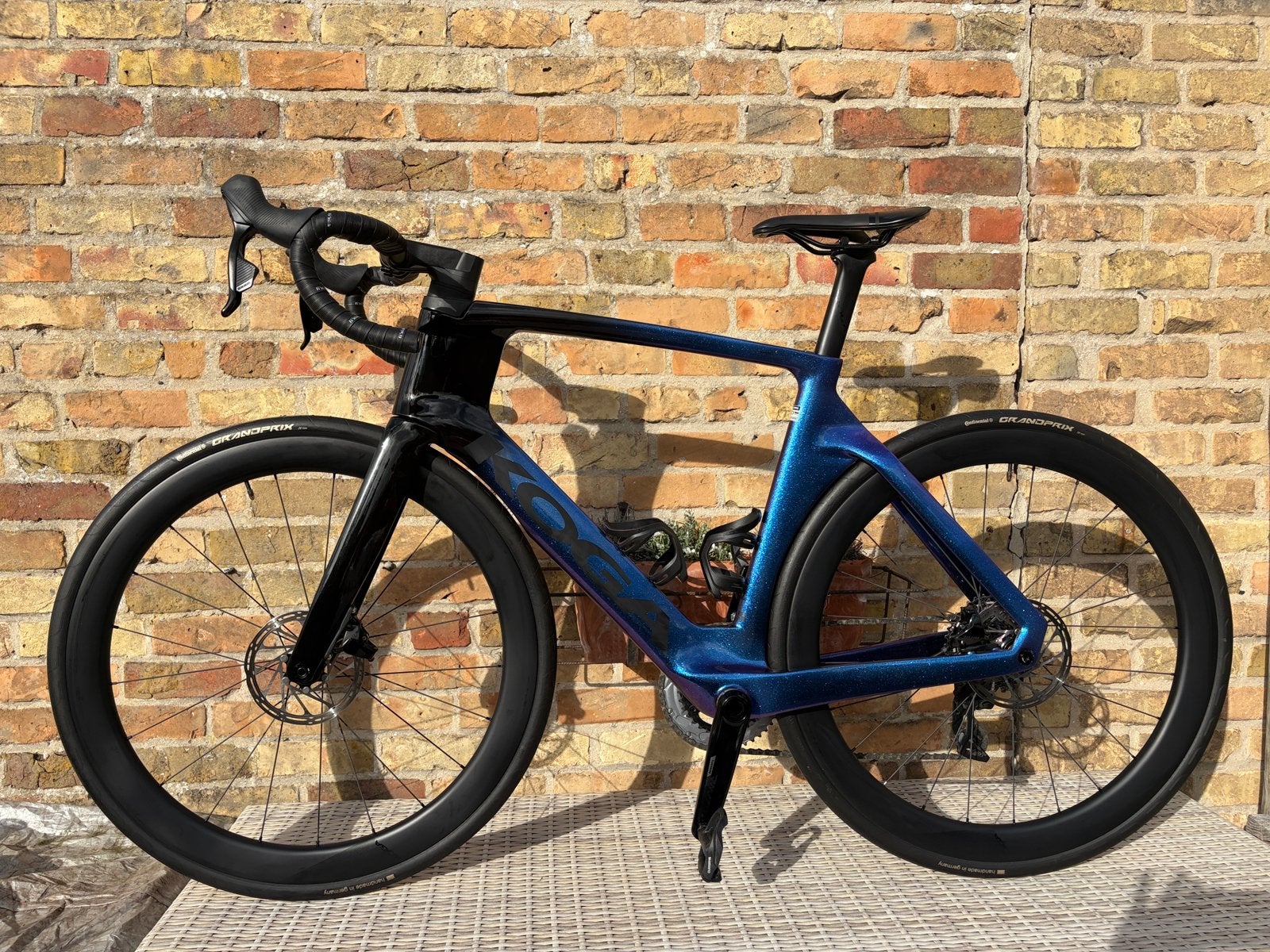 Koga kinsei premium, Ophalen, Zo goed als nieuw, Carbon