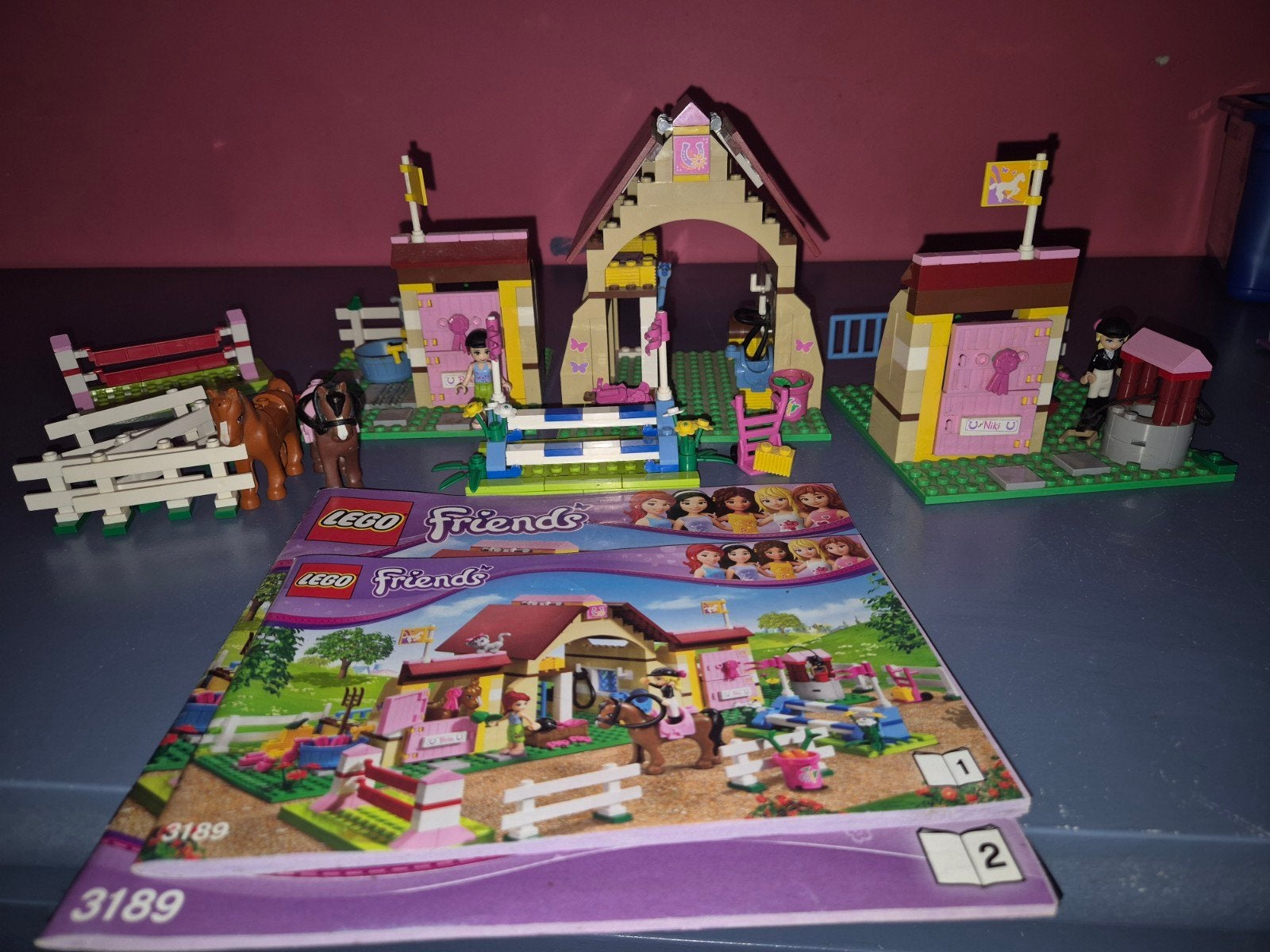 Ecurie de chevaux Lego 3189, Enlèvement ou Envoi, Complet, Lego