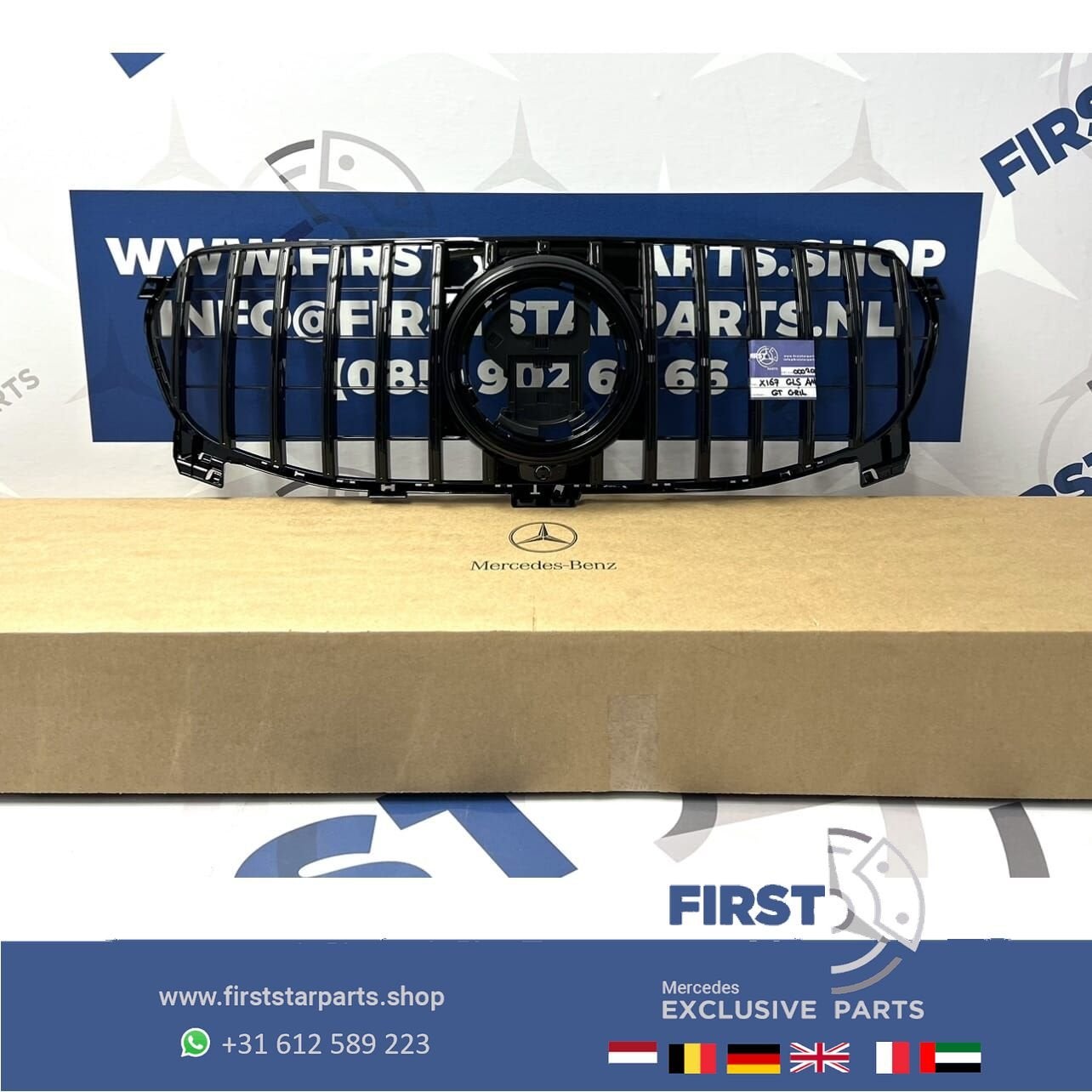 W167 X167 GLS 63 AMG GT GRIL 2019-2025 PANAMERICANA GRILLE V, Utilisé, -, -, Enlèvement ou Envoi