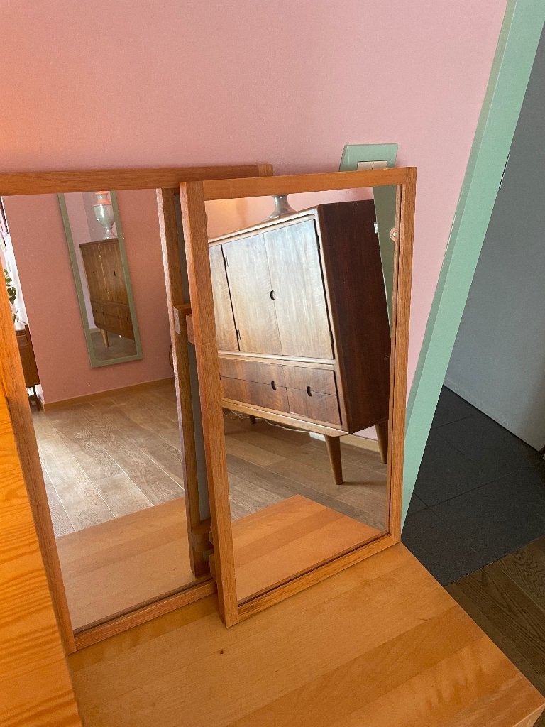 Spiegels, Moins de 100 cm, Enlèvement, Utilisé, Rectangulaire