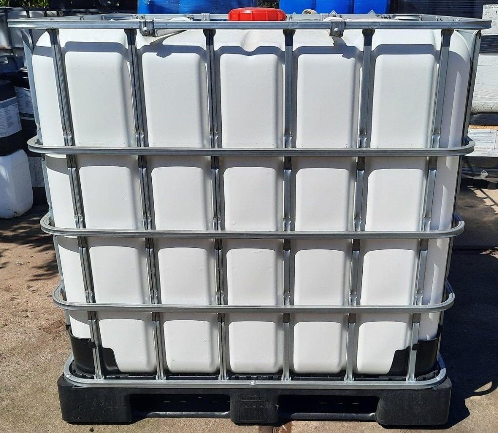IBC container 1000 ltr regenton, Tuin en Terras, Ophalen, Overige materialen, Met kraantje, 150 liter of meer