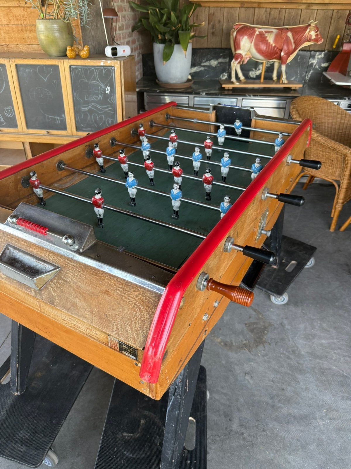 Kicker soccer vintage, Enlèvement, Utilisé, X, X