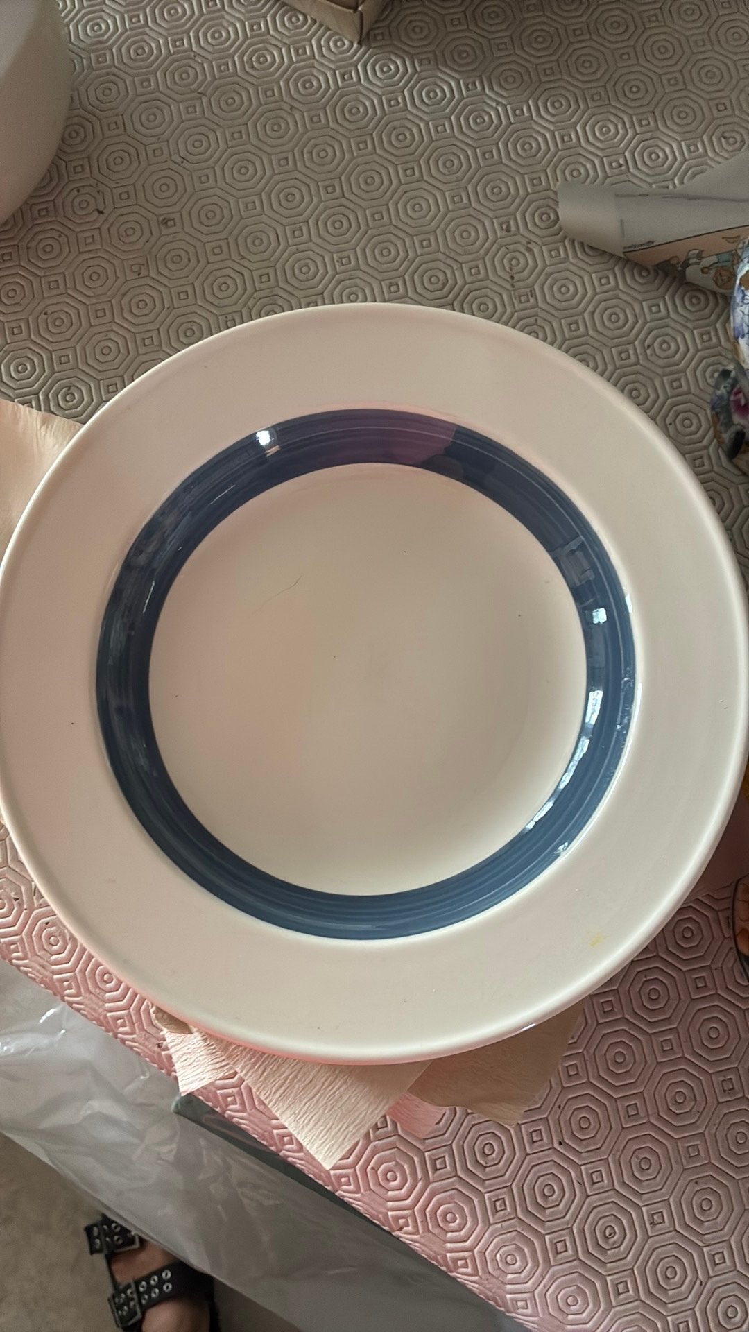 Assiettes Boch, Enlèvement