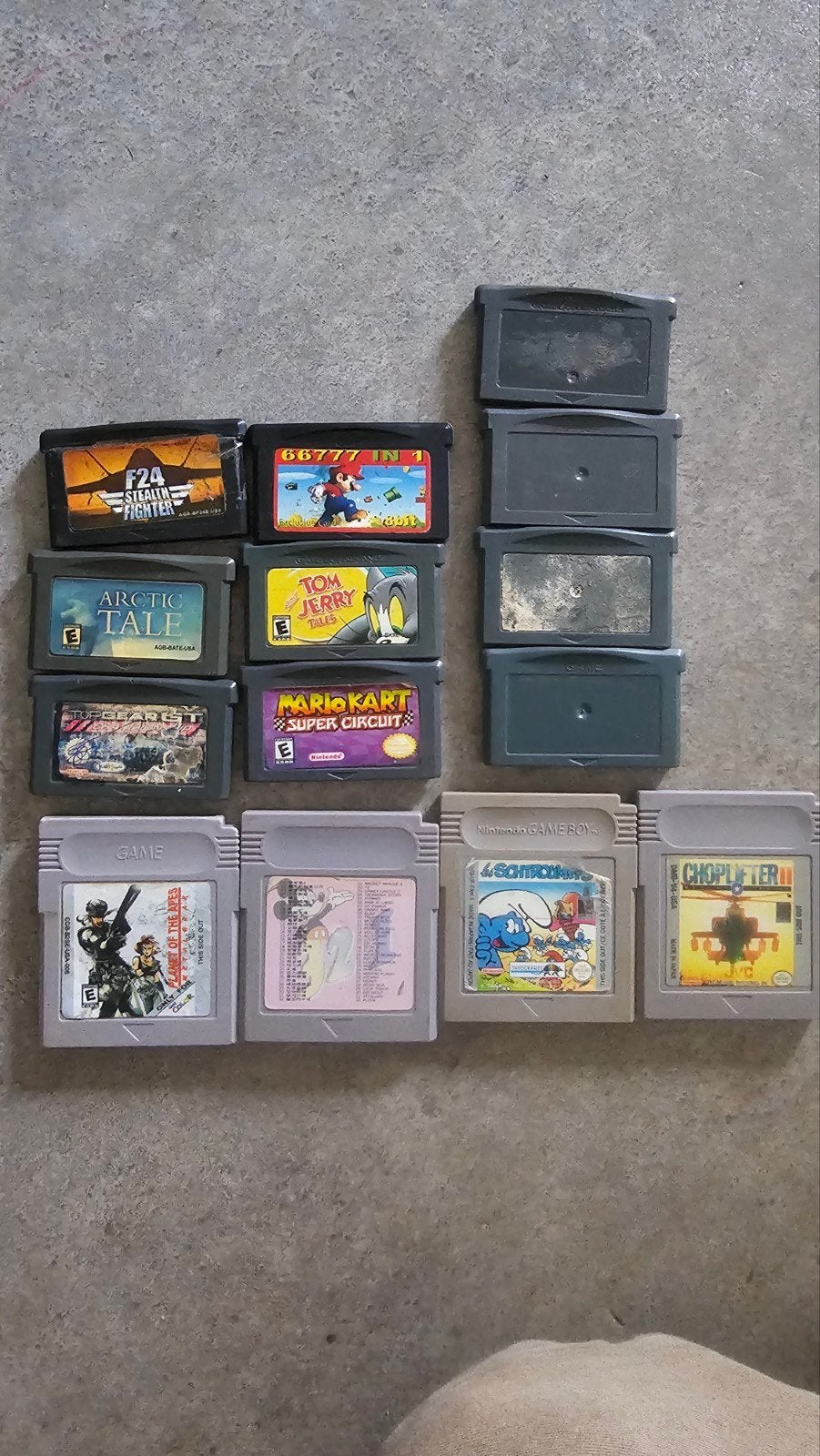 game boy, Enlèvement, Utilisé